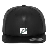 Full leather imitation snapback (6089FL) Vignette