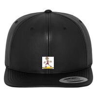 Full leather imitation snapback (6089FL) Vignette