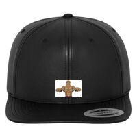 Full leather imitation snapback (6089FL) Vignette