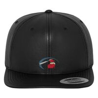 Full leather imitation snapback (6089FL) Vignette
