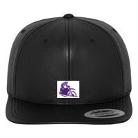 Full leather imitation snapback (6089FL) Vignette