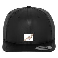 Full leather imitation snapback (6089FL) Vignette