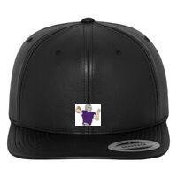 Full leather imitation snapback (6089FL) Vignette
