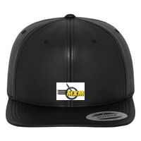 Full leather imitation snapback (6089FL) Vignette