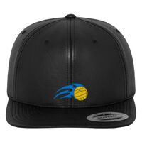 Full leather imitation snapback (6089FL) Vignette