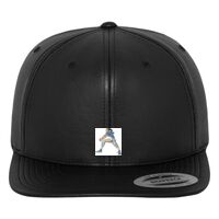 Full leather imitation snapback (6089FL) Vignette
