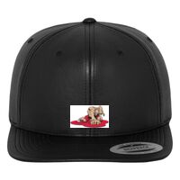 Full leather imitation snapback (6089FL) Vignette