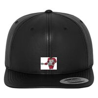 Full leather imitation snapback (6089FL) Vignette