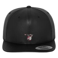Full leather imitation snapback (6089FL) Vignette