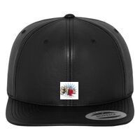 Full leather imitation snapback (6089FL) Vignette