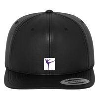 Full leather imitation snapback (6089FL) Vignette