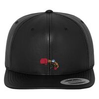 Full leather imitation snapback (6089FL) Vignette
