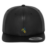 Full leather imitation snapback (6089FL) Vignette