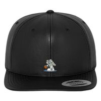 Full leather imitation snapback (6089FL) Vignette