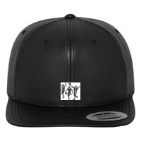 Full leather imitation snapback (6089FL) Vignette