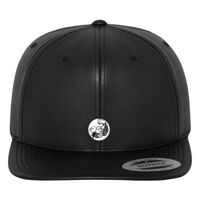 Full leather imitation snapback (6089FL) Vignette