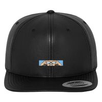 Full leather imitation snapback (6089FL) Vignette