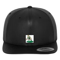 Full leather imitation snapback (6089FL) Vignette