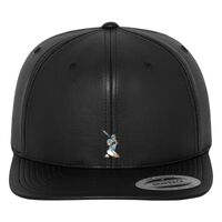 Full leather imitation snapback (6089FL) Vignette