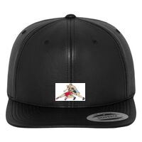 Full leather imitation snapback (6089FL) Vignette