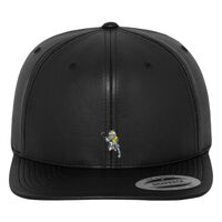 Full leather imitation snapback (6089FL) Vignette