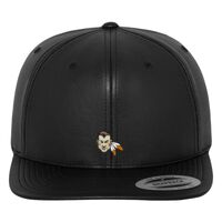 Full leather imitation snapback (6089FL) Vignette