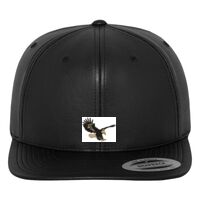 Full leather imitation snapback (6089FL) Vignette
