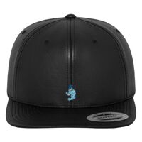 Full leather imitation snapback (6089FL) Vignette