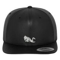 Full leather imitation snapback (6089FL) Vignette