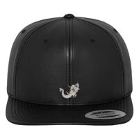 Full leather imitation snapback (6089FL) Vignette