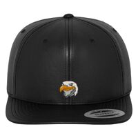 Full leather imitation snapback (6089FL) Vignette
