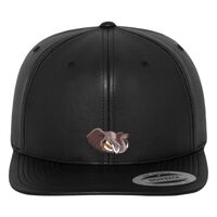 Full leather imitation snapback (6089FL) Vignette
