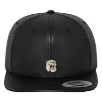 Full leather imitation snapback (6089FL) Vignette