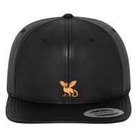Full leather imitation snapback (6089FL) Vignette