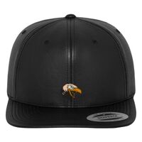Full leather imitation snapback (6089FL) Vignette