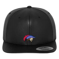 Full leather imitation snapback (6089FL) Vignette