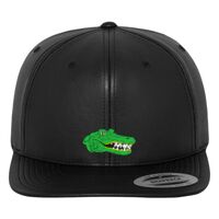 Full leather imitation snapback (6089FL) Vignette