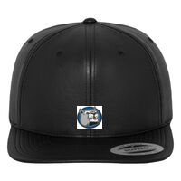 Full leather imitation snapback (6089FL) Vignette