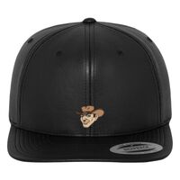 Full leather imitation snapback (6089FL) Vignette