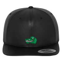 Full leather imitation snapback (6089FL) Vignette