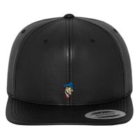 Full leather imitation snapback (6089FL) Vignette