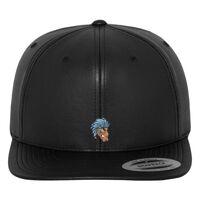 Full leather imitation snapback (6089FL) Vignette