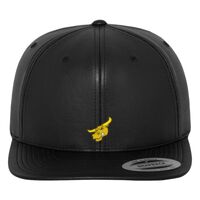 Full leather imitation snapback (6089FL) Vignette