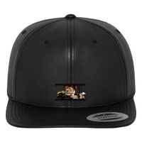Full leather imitation snapback (6089FL) Vignette