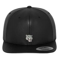 Full leather imitation snapback (6089FL) Vignette