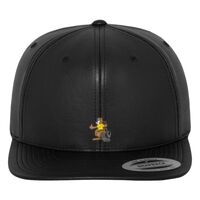 Full leather imitation snapback (6089FL) Vignette