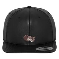 Full leather imitation snapback (6089FL) Vignette