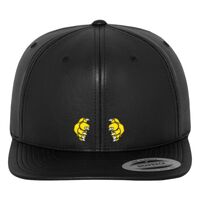 Full leather imitation snapback (6089FL) Vignette