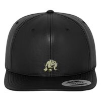 Full leather imitation snapback (6089FL) Vignette