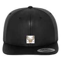 Full leather imitation snapback (6089FL) Vignette